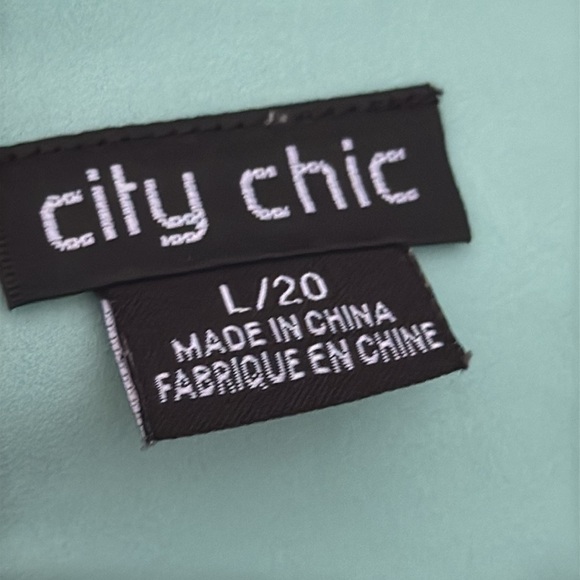 City Chic layered swing tank top, size L (20 US) - Picture 5 of 6